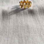 Gold Handmade Ring Effervescence Style-The Diamond Setter