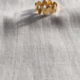 Gold Handmade Ring Effervescence Style-The Diamond Setter