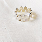 Silver Handmade Ring Effervescence Style-The Diamond Setter