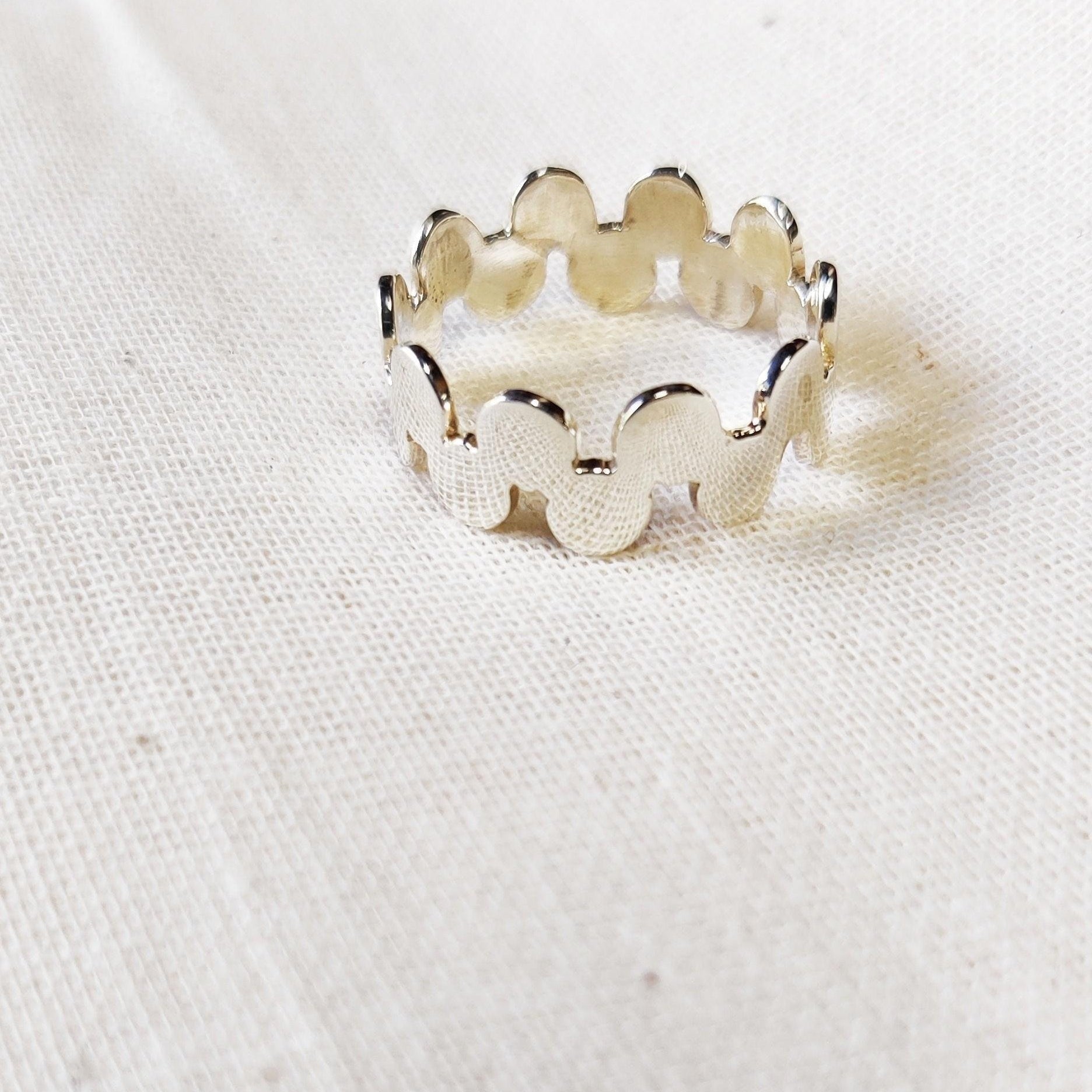 Silver Handmade Ring Effervescence Style-The Diamond Setter