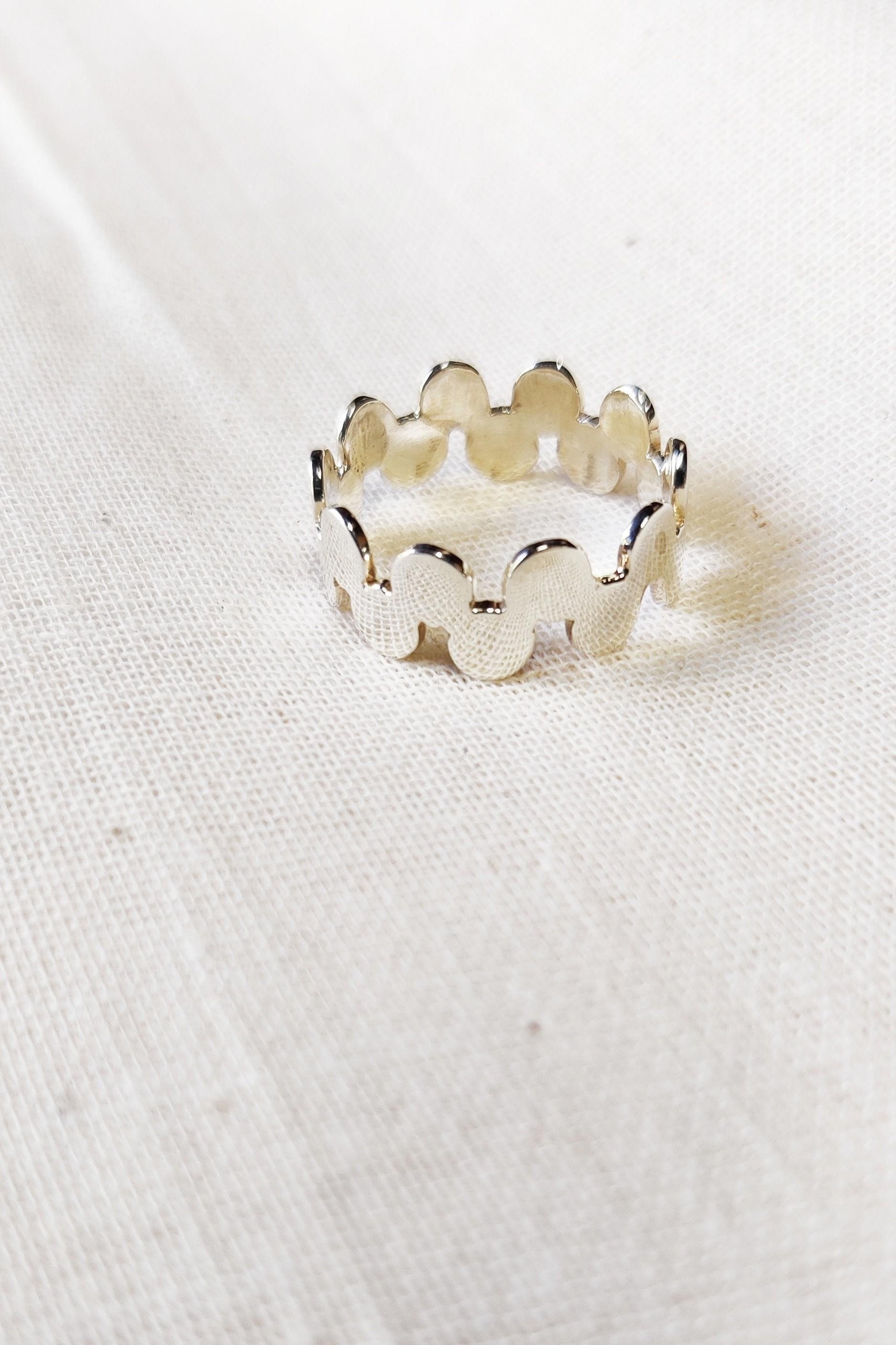 Silver Handmade Ring Effervescence Style-The Diamond Setter