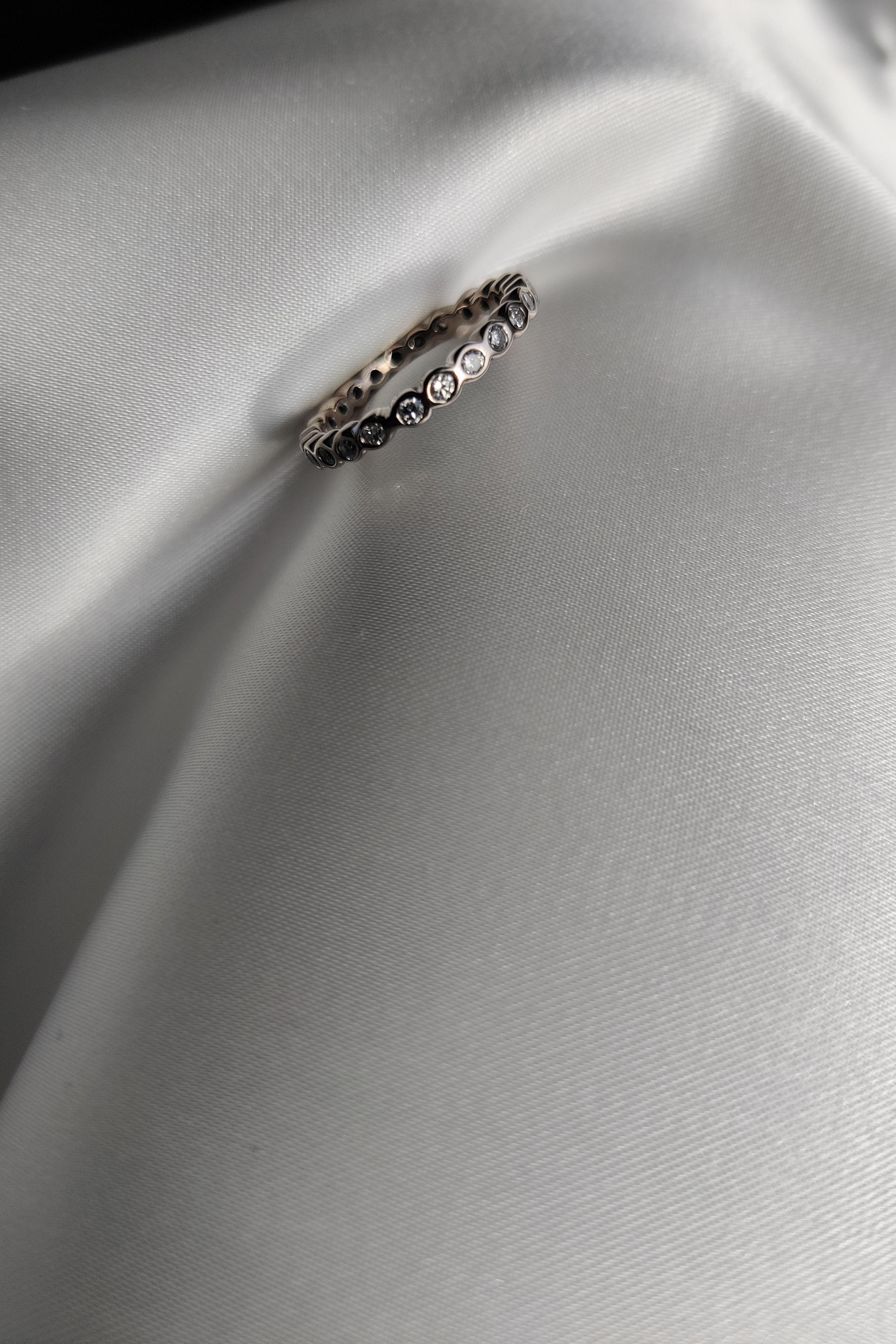 Full Eternity Ring with Diamonds-The Diamond Setter