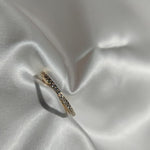 Half Eternity Dainty Diamond Band-The Diamond Setter