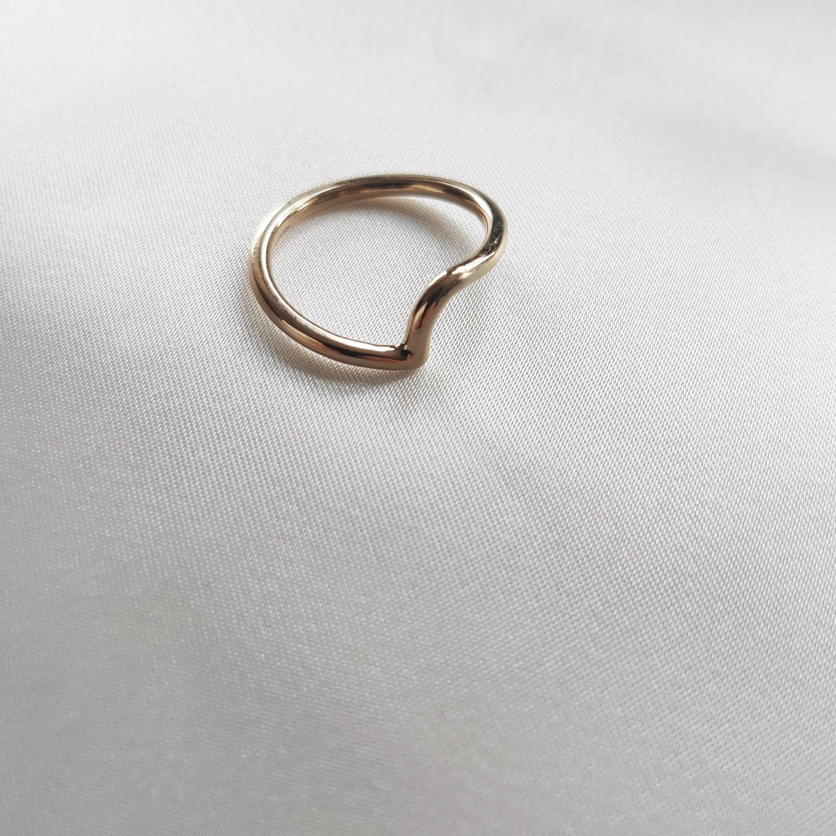 Heart and Wishbone Ring-The Diamond Setter