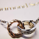 Linked Souls Gold Pendant-The Diamond Setter