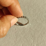 Full Eternity Ring with 1.62ct Natural White Diamonds-The Diamond Setter