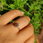 Dainty Morganite Ring-The Diamond Setter