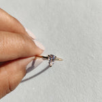 Dainty Morganite Ring-The Diamond Setter