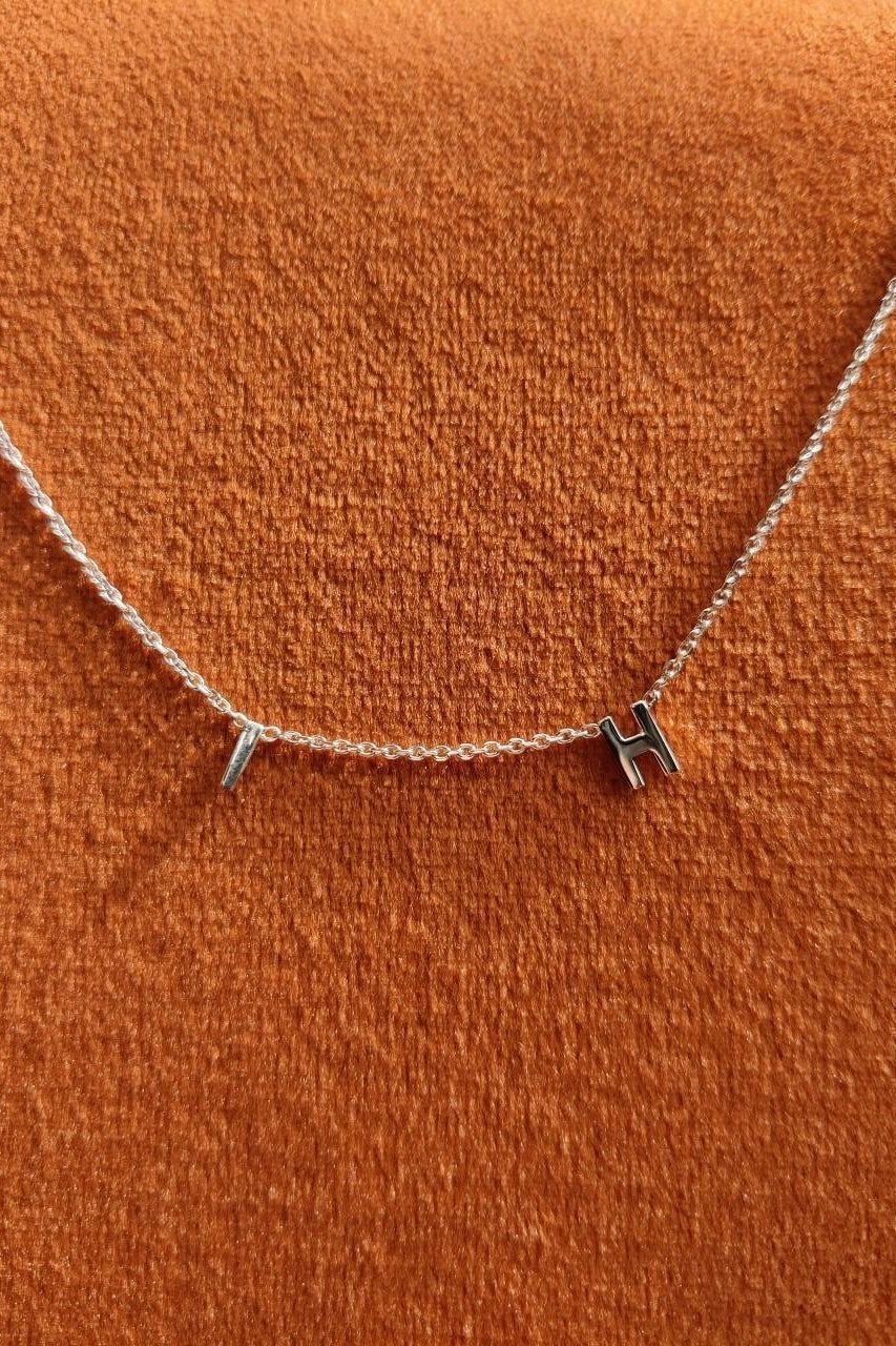Buy Hot Diamonds Silver Micro Initial Pendant Necklace from the Next UK  online shop