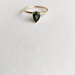 Green Tourmaline Ring-The Diamond Setter