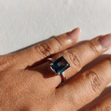 London Blue Topaz Dress Ring-The Diamond Setter