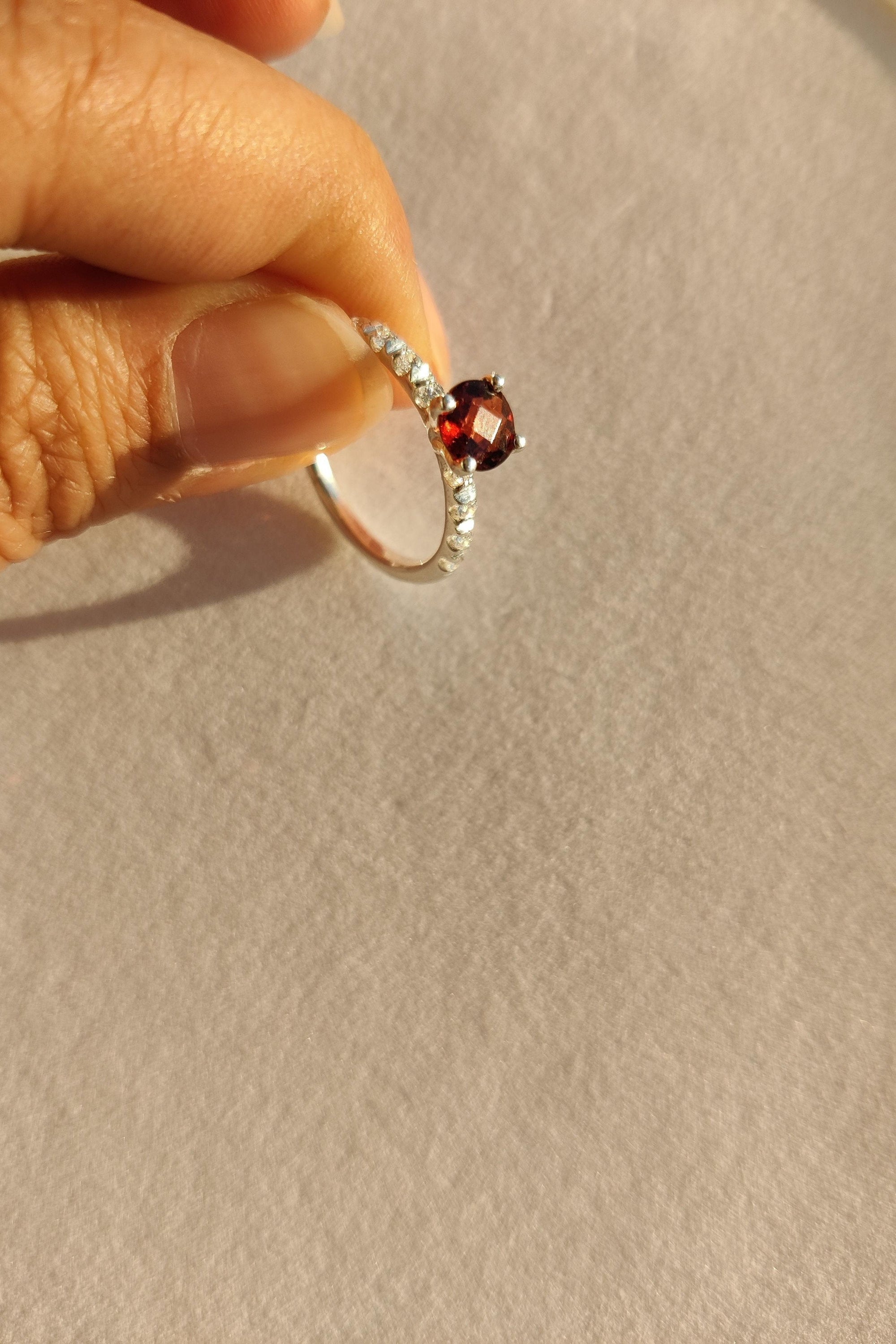 Rouge Engagement Ring-The Diamond Setter