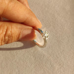Hex Diamond Engagement Ring-The Diamond Setter