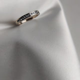 Half Eternity Ring with Channel Set Diamonds-The Diamond Setter