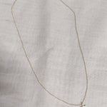 Petite Gold Cross Pendant-The Diamond Setter