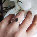 Green Tourmaline Ring-The Diamond Setter