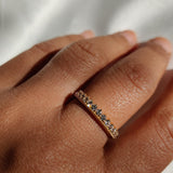Tiara Ring with diamonds-The Diamond Setter